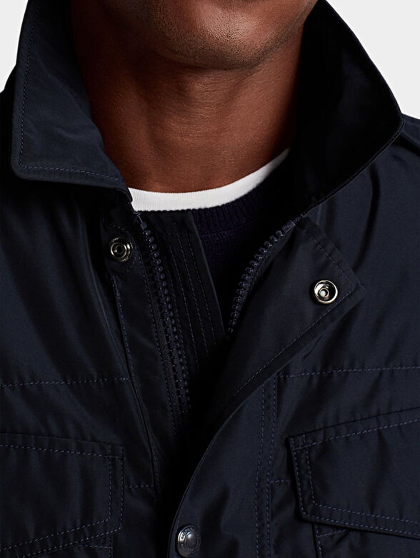 Jacket in blue color - 4