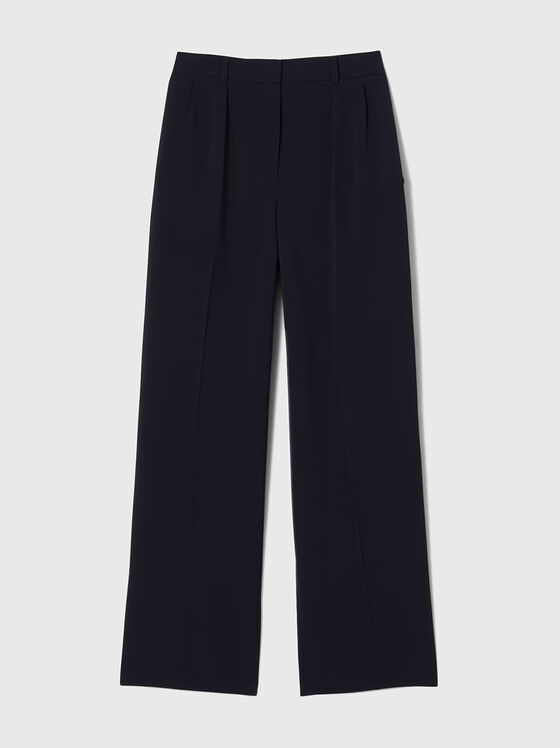 Oversized pique pants - 1