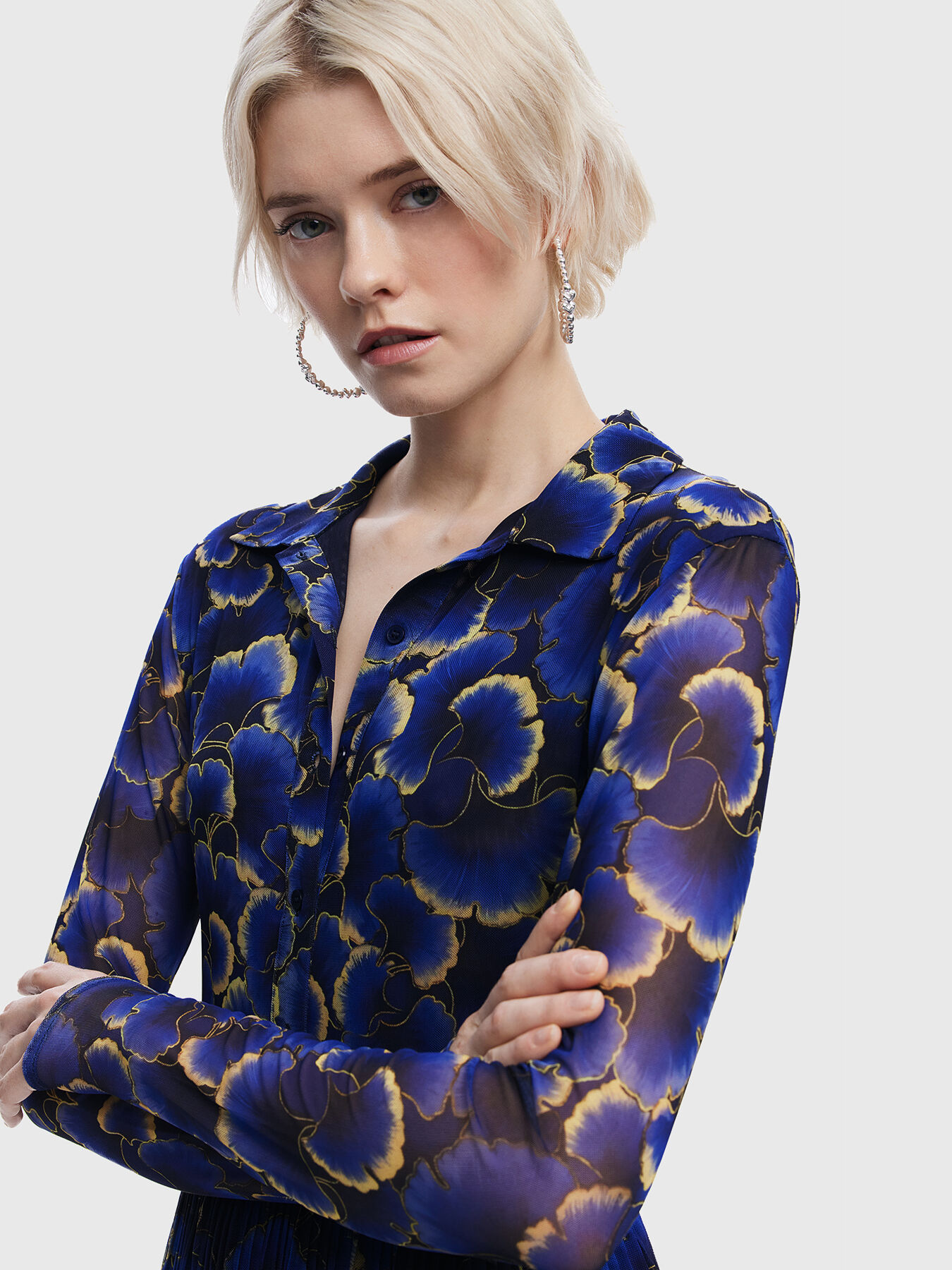 MR. CHRISTIAN LACROIX mini dress with ruffles brand DESIGUAL
