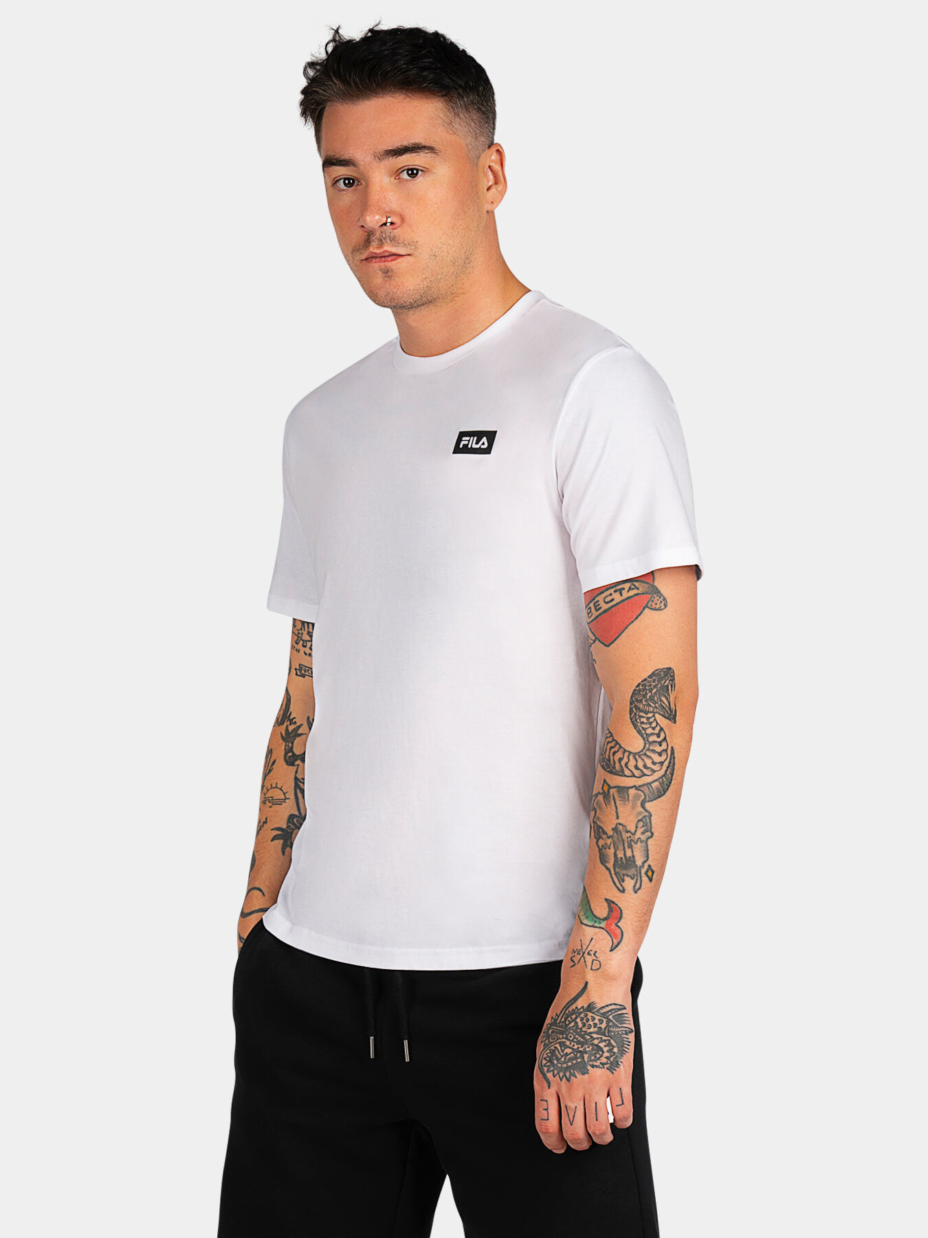 Fila shirt wit online