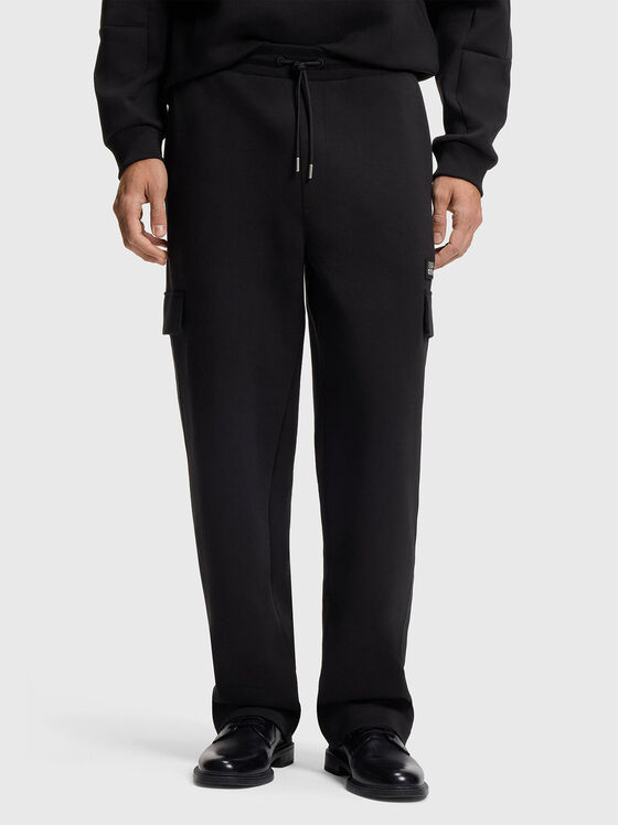 Черен карго панталон - 1