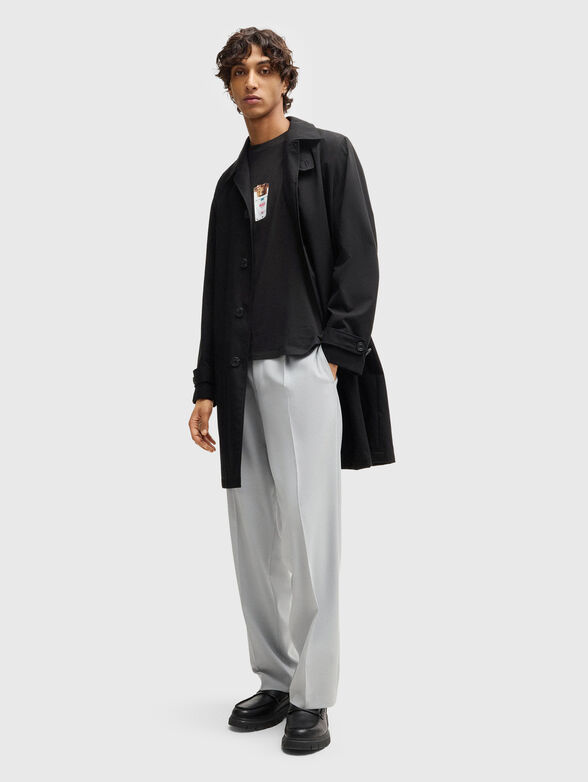 Cotton T-shirt with print - 2