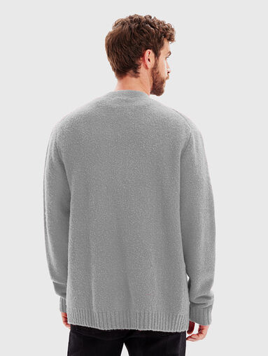 Cardigan with grey buttons - 3