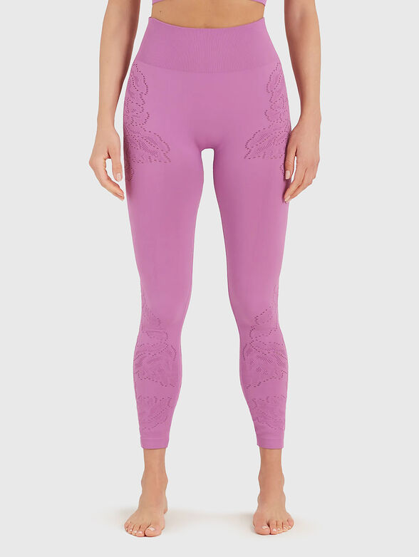SEAMLESS YOGA III leggings in black - 1