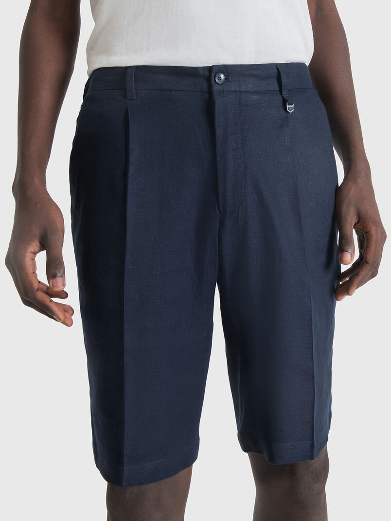 GUSTAF short pants in linen blend - 3