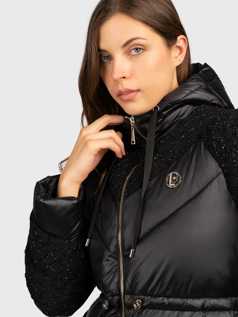 Black jacket with sparkly accents - 3