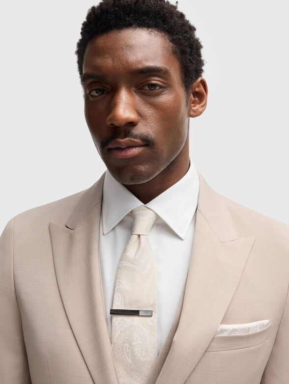 Tie of linen blend - 2