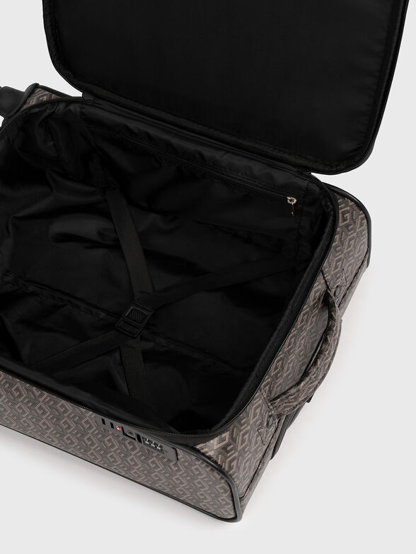 Monogram logo effect suitcase - 6