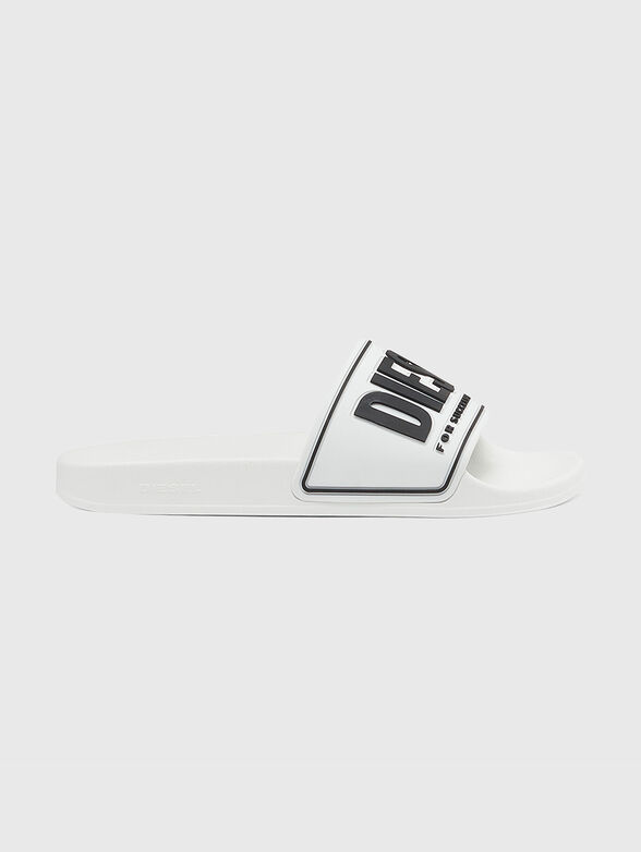 Beach slippers with logo detail - 1