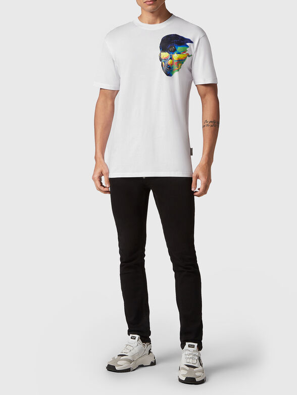 SKULL cotton blend T-Shirt - 1