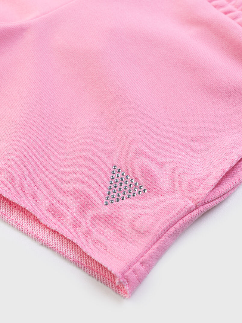 sport shorts in pink - 3