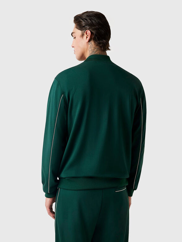 Sweatshirt with zipp and triangular logo - 3