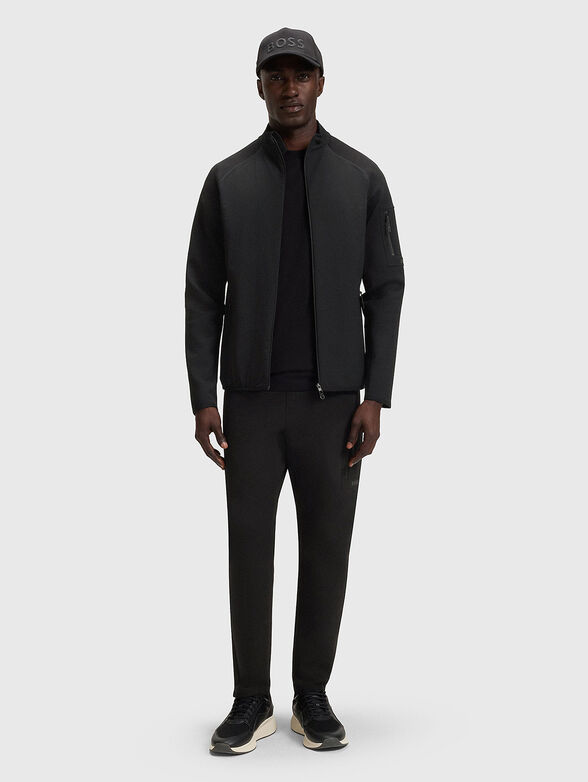 Sports trousers with elastic waist - 4