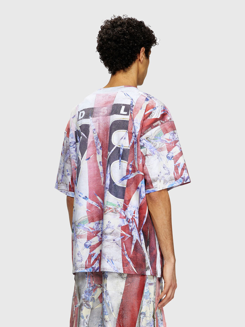 T-BOXT-R13 cotton T-shirt with print - 3