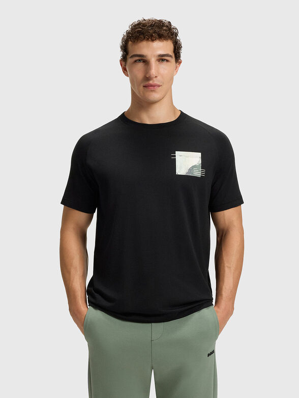 T-shirt with contrasting details - 1