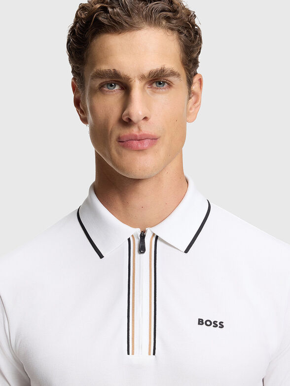 ACTIVE SLIM FIT polo-shirt with zipper - 4