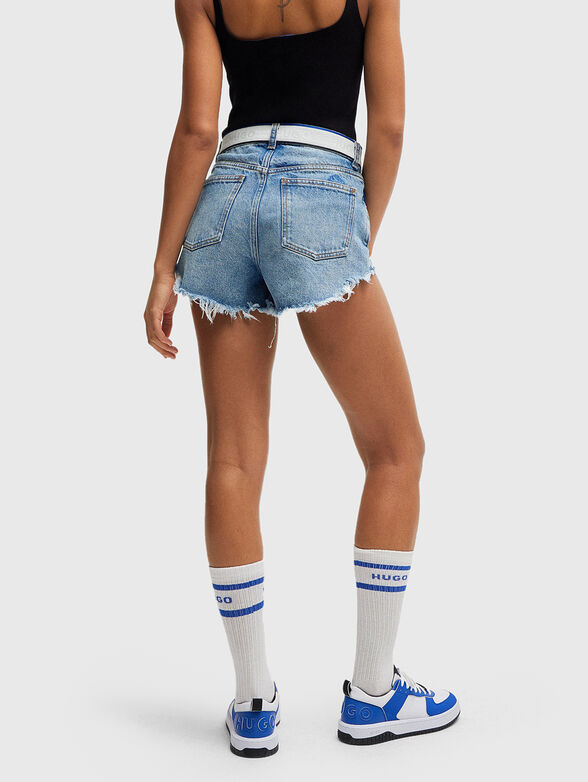 GALARA_2_B denim shorts - 2