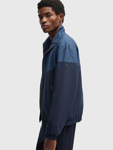 Transition jacket with logo print - 4
