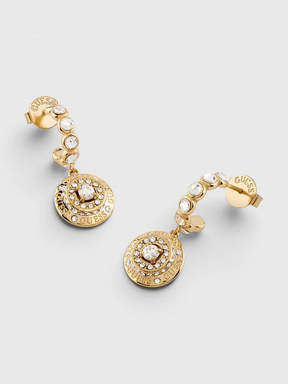 Earrings with a statement pendant - 1