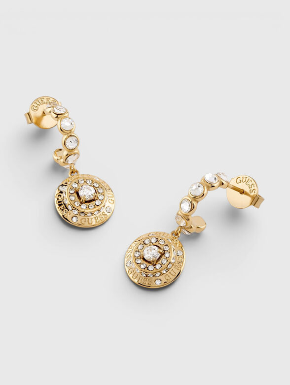Earrings with a statement pendant - 1