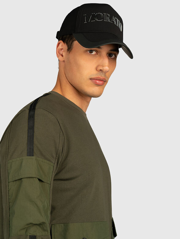 Green sweatshirt with pockets - 2