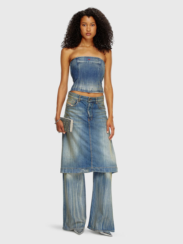 DE-VILLE denim top - 2