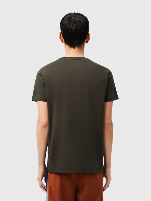 Green cotton T-shirt - 2