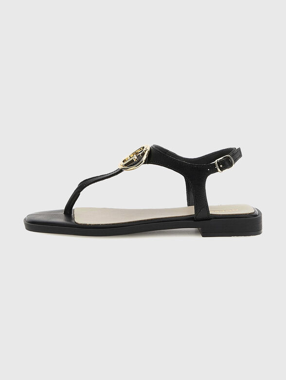 MIRY sandals with accent logo - 1