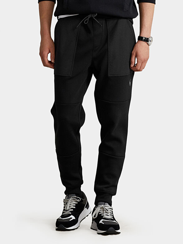 Sports pants with embroidery - 1