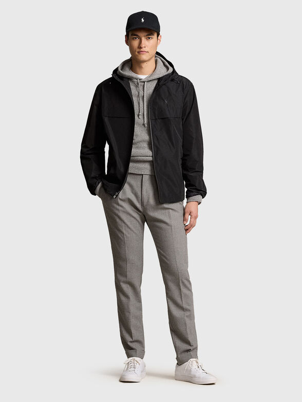 Windbreaker with logo - 1