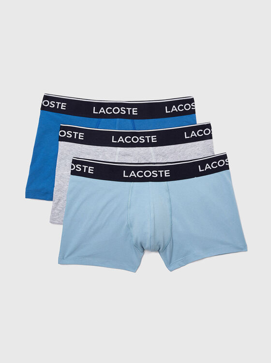 Set of three pairs of boxers in black colour - 1