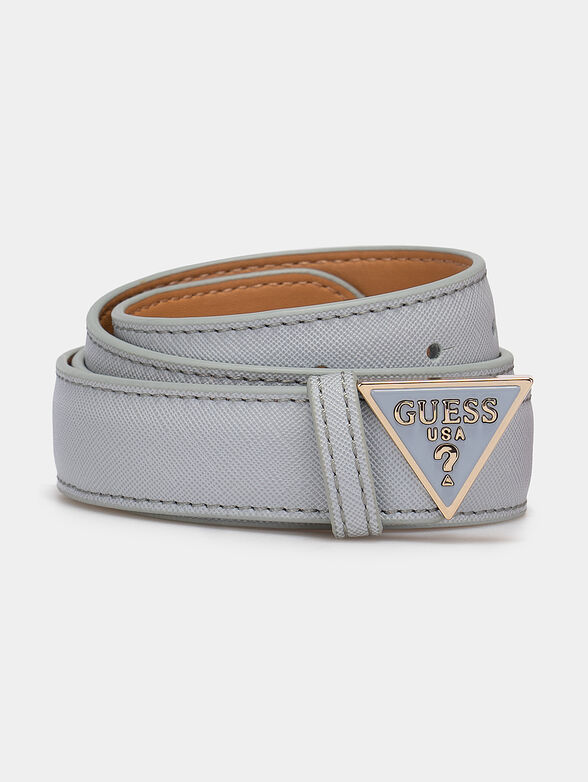 New GUESS Alexie 4g logo belt Buy Guess Black Metal Logo Belt from Next USA main image 2