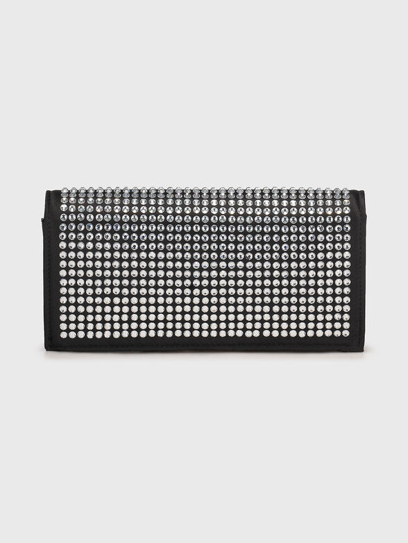 Clutch with rhinestone details - 3