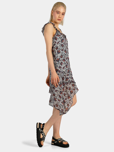CARLOTA Dress with floral print - 4