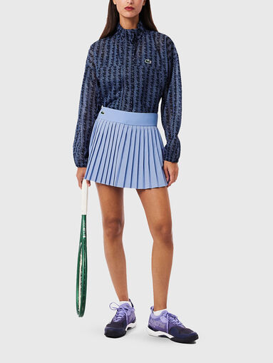 Pleated mini skirt - 4