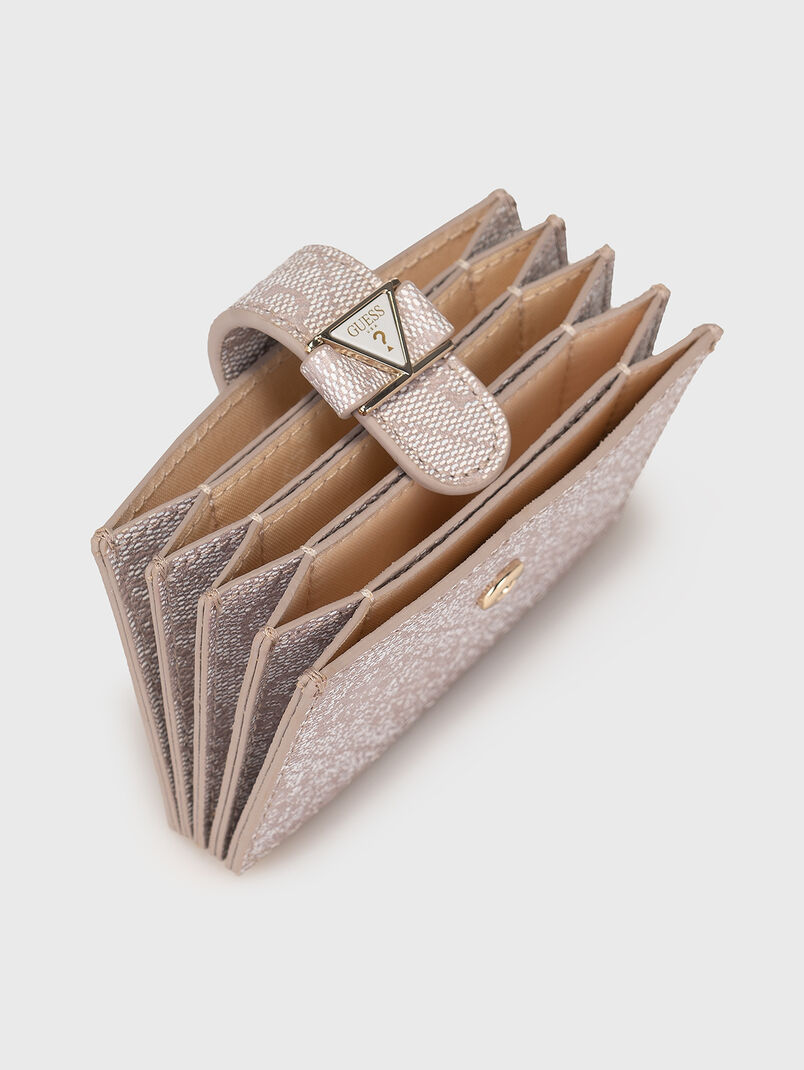 NOELLE card holder with monogram print - 3