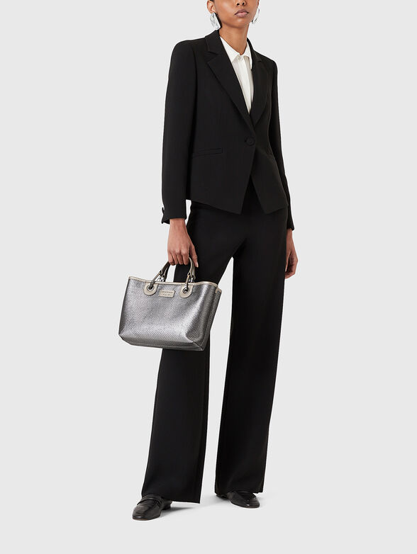 Black trousers with wide legs  - 4