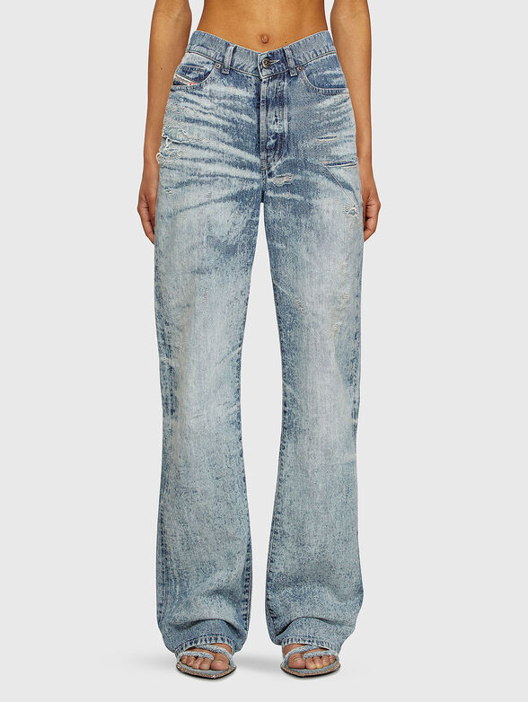 1971 D-SENT-FSH wide leg jeans - 1