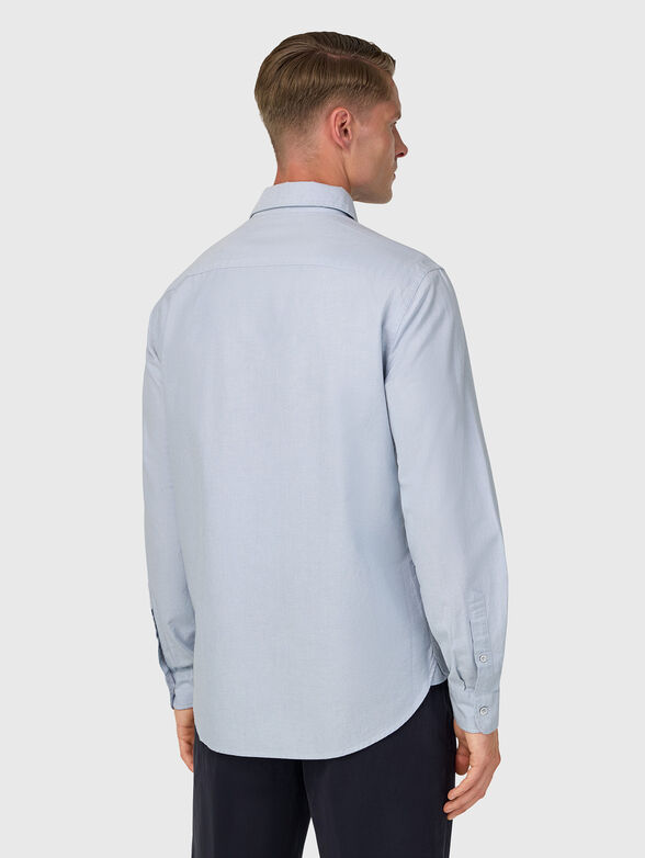 Shirt with embroidered logo - 3