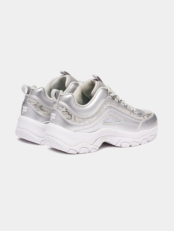 Sneakers STRADA A in black with print - 2