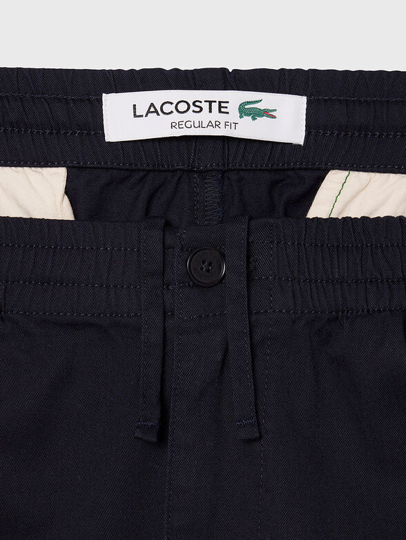 Straight trousers with elastic waist - 5