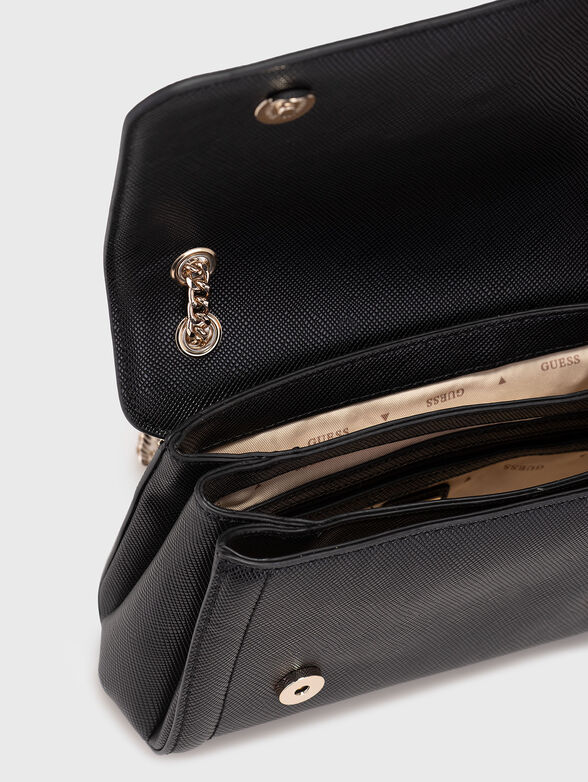 NOELLE saffiano effect crossbody bag  - 6