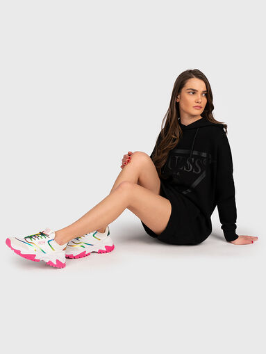 ALISA sweatshirt dress with logo detail - 5