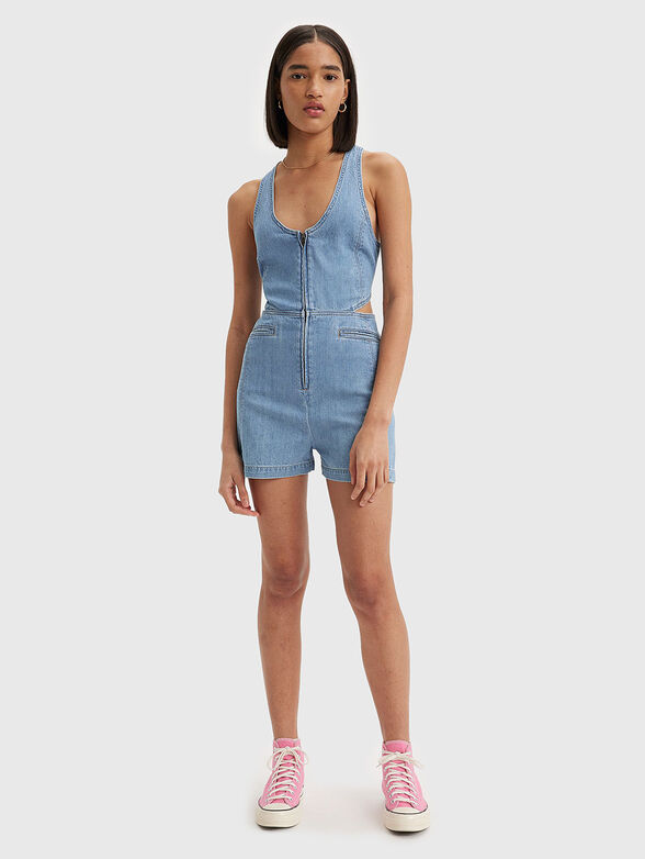 Cutout short romper  - 4
