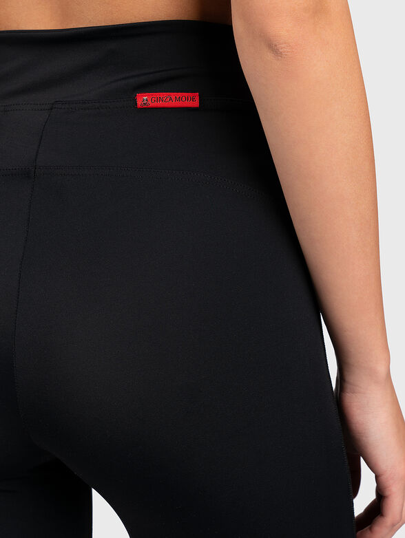 Leggings with logo print - 5