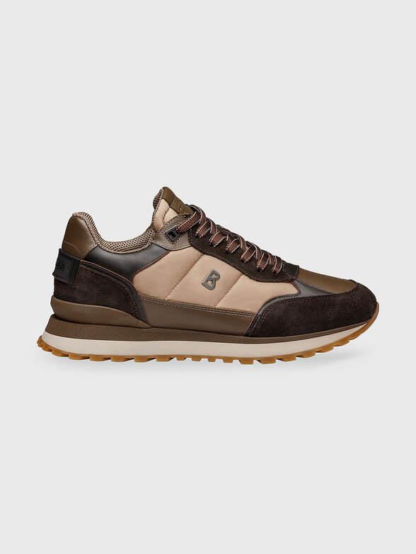 NEWPORT 10 textile and suede sneakers - 1