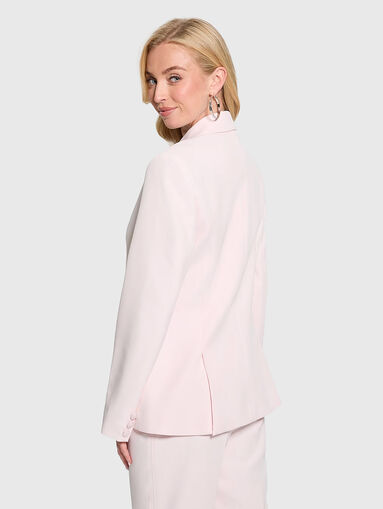 Pink single breasted jacket - 2