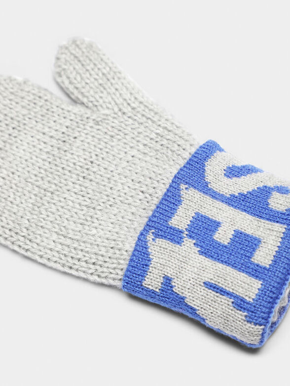 NECREB Mitten with scratched logo - 2