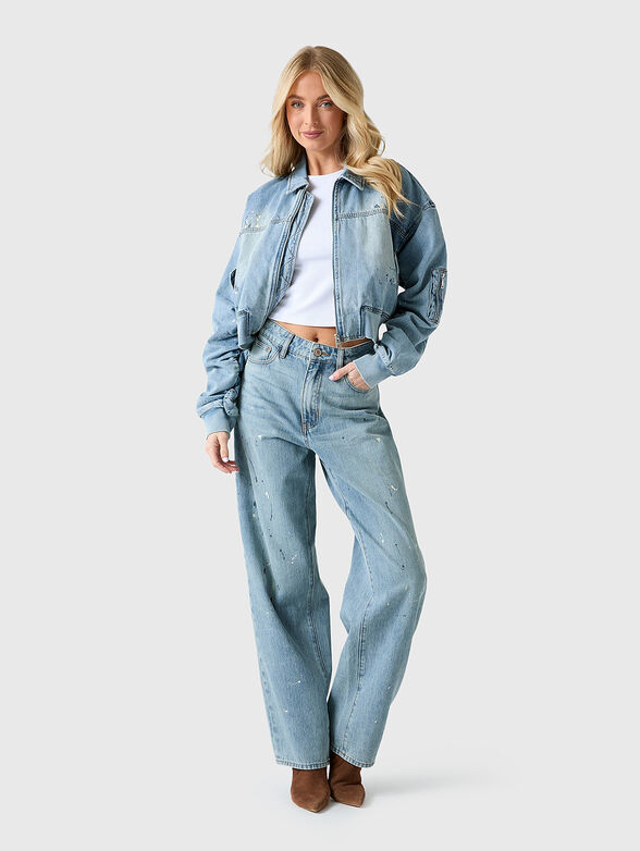 LS ANNA denim bomber jacket - 2