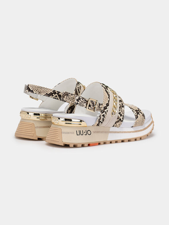 LIU JO MAXI WONDER sandals - 3